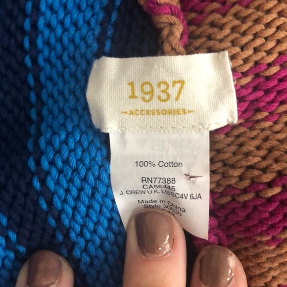 Mixed Pattern Infinity Scarf - Picture 3 of 3